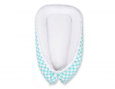 Mazuļa ligzda - tirkīza ar baltiem punktiem/balta - Image 5