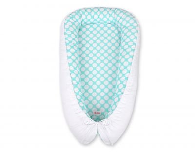 Mazuļa ligzda - tirkīza ar baltiem punktiem/balta - Image 7