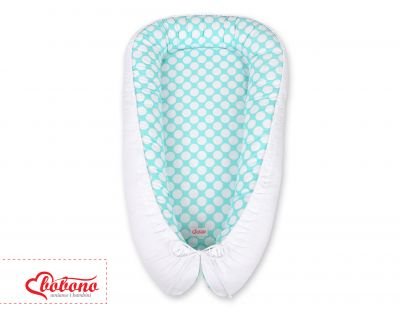 Mazuļa ligzda - tirkīza ar baltiem punktiem/balta - Image 8