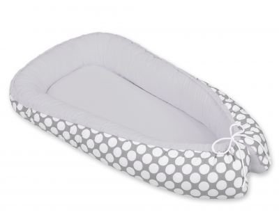 Mazuļa ligzda - pelēka ar baltiem punktiem / pelēka