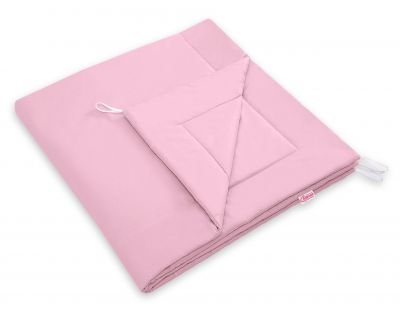 Divpusējs trušu rotaļu paklājiņš - rozā