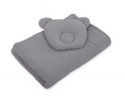 Sega ar spilvenu Teddy MUSLIN - 2gab.