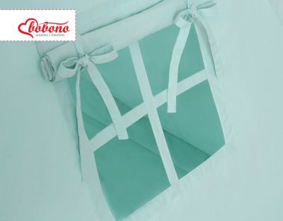 Teepee telts + dekoratīvās spalvas - piparmētra - Image 3