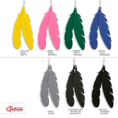 Teepee telts + dekoratīvās spalvas - piparmētra - Image 7