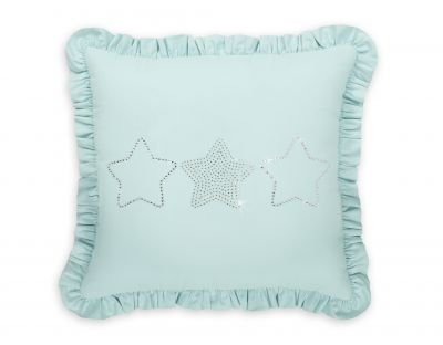 Dekoratīvs spilvens ar aplikāciju - piparmētra