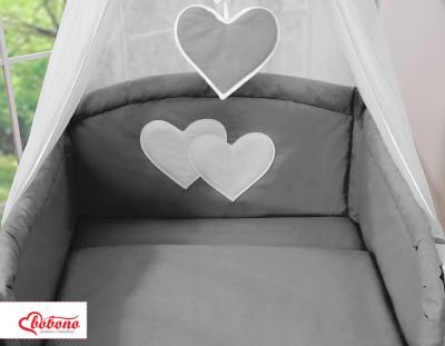 Nojume ir izgatavota no šifona- Hanging Hearts antracīta - Image 8