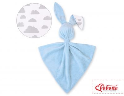 Jauks trusis duplekss - mākoņi pelēki/zili