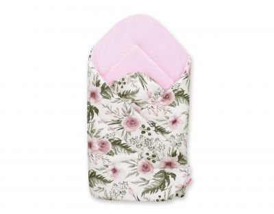 Mazuļu ligzda - peonijas zieds rozā